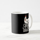 Chicken Wing Chicken Wing Shirt Song Lyric Hot Dog コーヒーマグカップ (正面右)