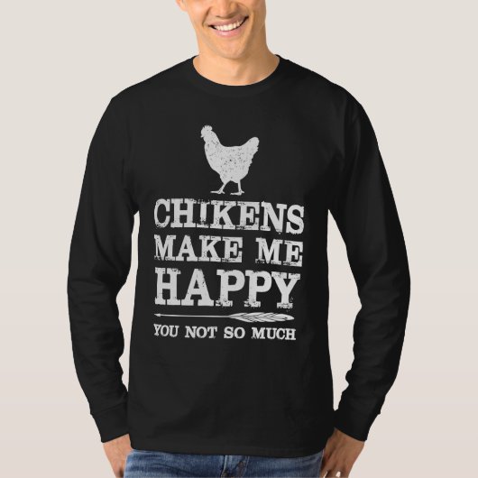 Chicken  with Sayings Chicken Mom Tシャツ (正面)