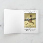 Chicken Zoom Birthday Card Delivery Company カード (内部)