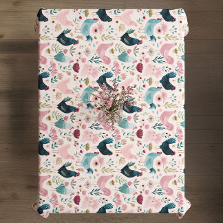 Chickens Cottagecore  テーブルクロス