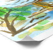 Chickens Friends Hens Birds Farm Animal ポスター (角)