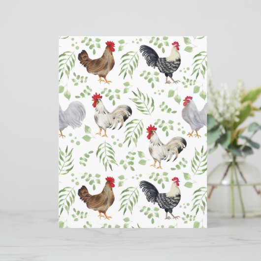 Chickens Scrapbook Paper (スタンド正面)
