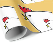 Chickens Wrapping Paper ラッピングペーパー (ロールコーナー)