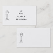 Chickieの名刺 名刺 (正面/裏面)