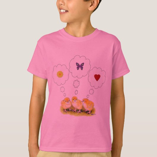 Chickieの空想 Tシャツ (正面)
