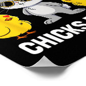 Chicks Dig Me Easter Toddler Boys Men Happy Easter ポスター (角)