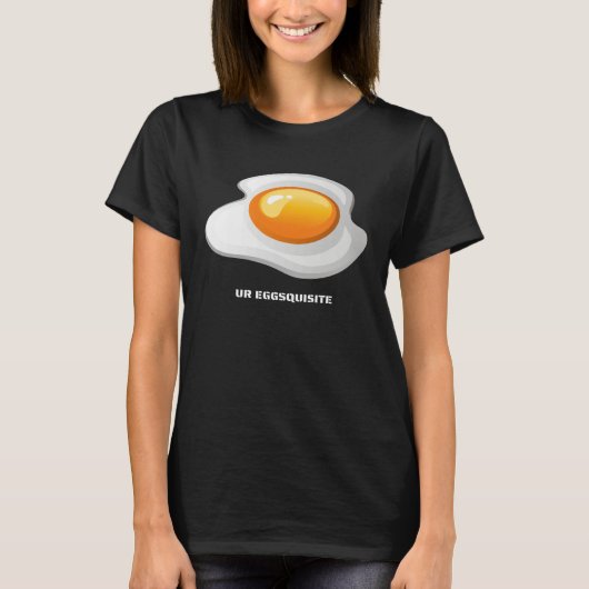 Chicky fried egg tシャツ (正面)