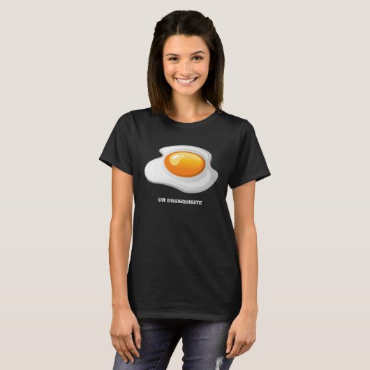 Chicky fried egg tシャツ (正面フル)