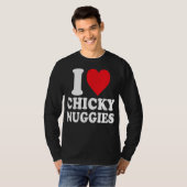 Chicky Nuggies | Funny Chicken Nuggets Viral | Tシャツ (正面フル)