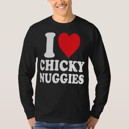 Chicky Nuggies | Funny Chicken Nuggets Viral | Tシャツ (正面)