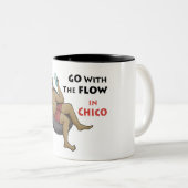 Chicoの流れに沿う ツートーンマグカップ (正面右)
