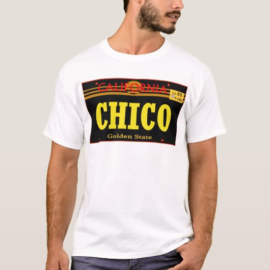 Chico,Ca -- Tシャツ (正面)