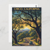 Chico California Travel ポストカード (正面/裏面)