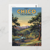 Chico California Travel ポストカード (正面/裏面)