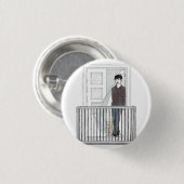 chico en el balcón 缶バッジ (正面&裏面)