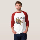 Chico Raglan Shirtの流れに合う Tシャツ (正面フル)