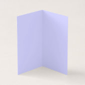 Chicory Flower Folded Note Card (内部)