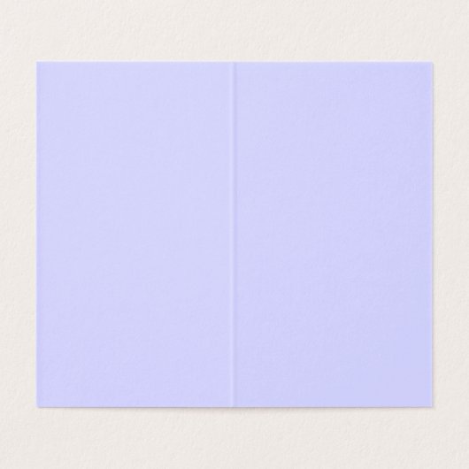 Chicory Flower Folded Note Card (内部フラット)