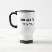 chics私にcuzコードを書掘る トラベルマグ (左)