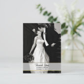 Chic's 結婚 Photo Thank You Post Card ポストカード (スタンド正面)
