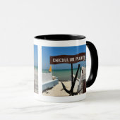 Chicxulubプエルト，メキシコ – コンボマグカップ マグカップ (正面右)