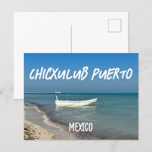 Chicxulubプエルト,メキシコ – 標準はがき ポストカード