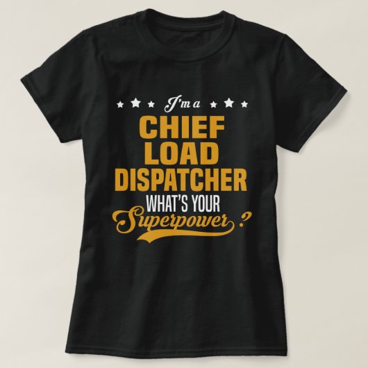 Chiefロードディスパッチャ Tシャツ (デザイン正面)