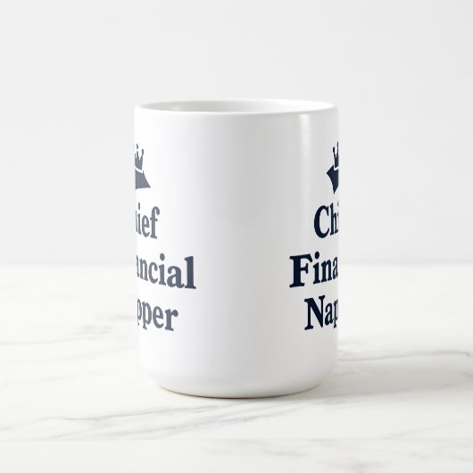 Chief Financial Napper  コーヒーマグカップ (中央)