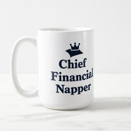 Chief Financial Napper  コーヒーマグカップ