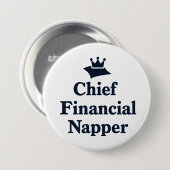 Chief Financial Napper  缶バッジ (正面&裏面)