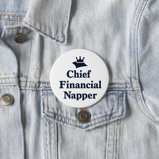 Chief Financial Napper  缶バッジ (インサイチュ)