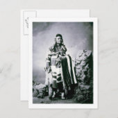 Chief Joseph (1840-1904) c.1880 （b/w写真） ポストカード (正面/裏面)