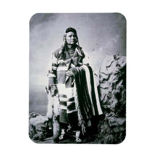 Chief Joseph (1840-1904) c.1880 （b/w写真） マグネット (縦)