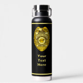 Chief Of Kitchen Police Badge ウォーターボトル (背面)