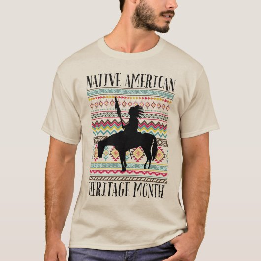 Chief on Horseback Tシャツ (正面)