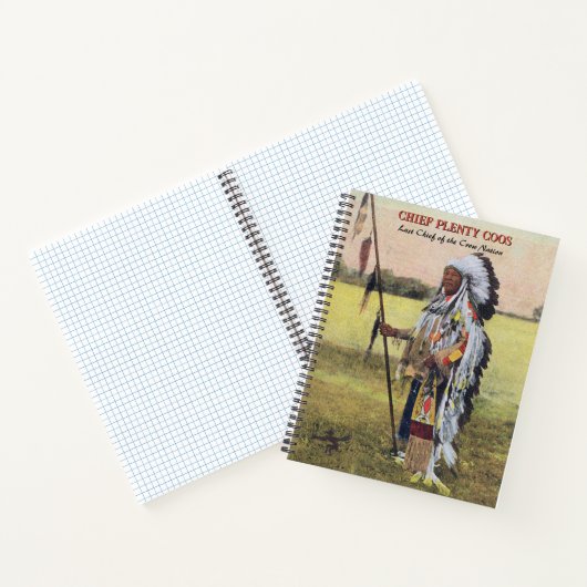 Chief Plenty Coos Notebook ノートブック (内部)