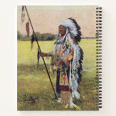 Chief Plenty Coos Notebook ノートブック (裏面)
