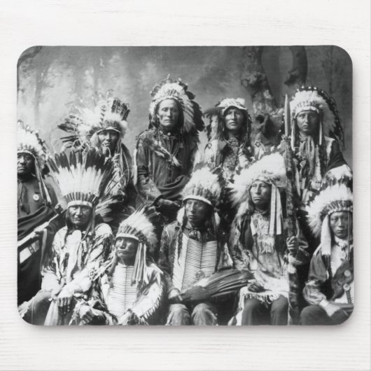 Chief Red Cloud & Other Chief, 1899 マウスパッド (正面)