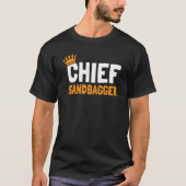 Chief Sandbagger Gag Golf 2 Tシャツ (正面)