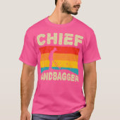 Chief Sandbagger Gag Golf Tシャツ (正面)