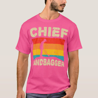 Chief Sandbagger Gag Golf Tシャツ