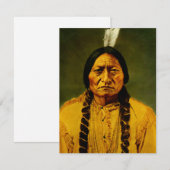 Chief Sitting Bull Native American Lakota Indian (正面/裏面)