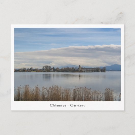 Chiemsee Germany横向き写真 ポストカード (正面)