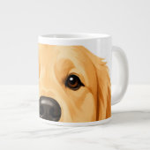 chien ジャンボコーヒーマグカップ (正面右)