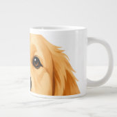 chien ジャンボコーヒーマグカップ (右)