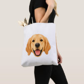 chien トートバッグ (クローズアップ)