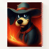 Chien Aux Chapeau ノートブック (裏面)