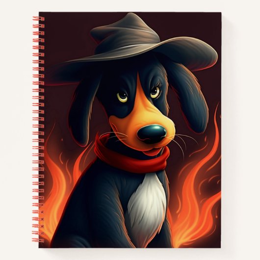 Chien Aux Chapeau ノートブック (正面)