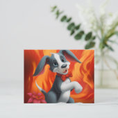 Chien Cute ポストカード (スタンド正面)