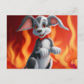 Chien Cute ポストカード (正面)